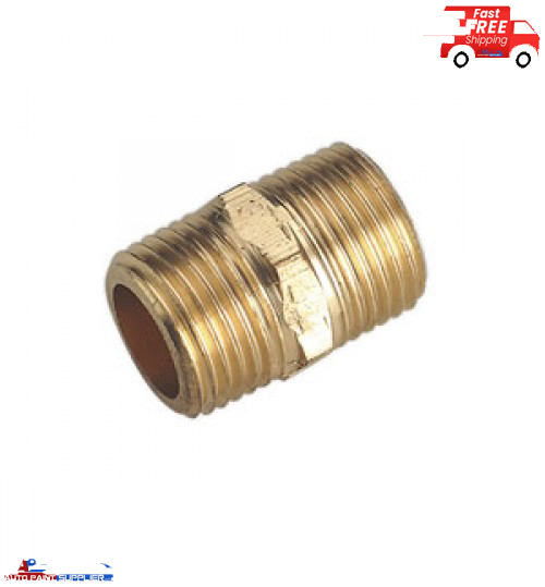 Double Male Union, 1/4BSP Thread 2pcs